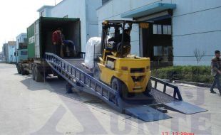 用了這個，可以讓您365天出貨不停歇-移動式液壓登車橋